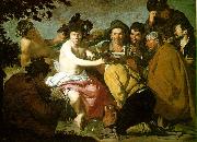 VELAZQUEZ, Diego Rodriguez de Silva y The Topers (The Rule of Bacchus) e china oil painting artist